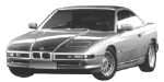 BMW E31 P1B5F Fault Code