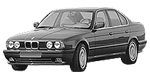 BMW E34 P1B5F Fault Code